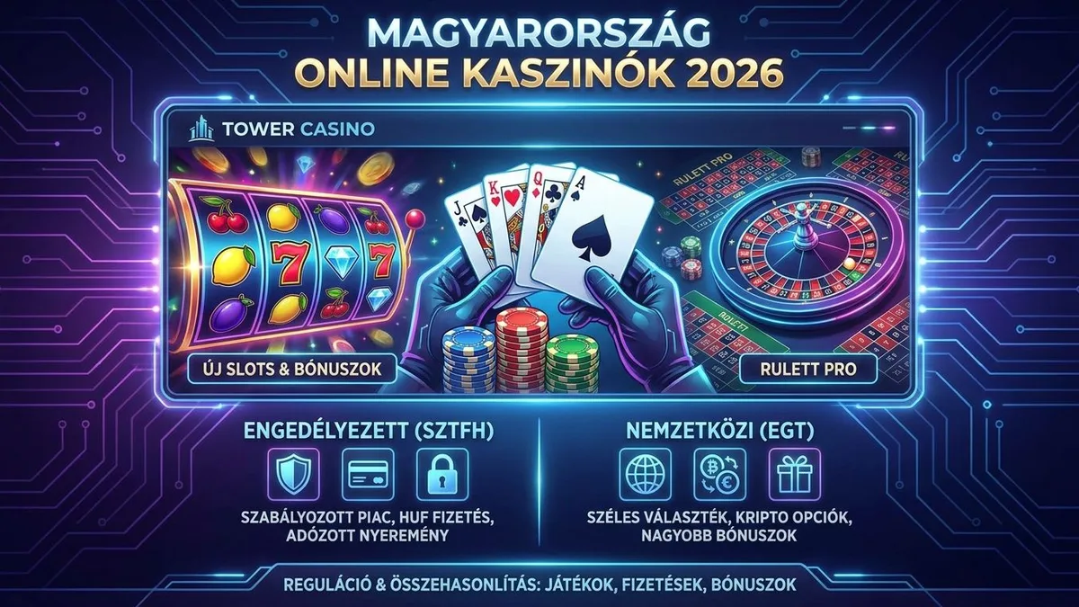 Jogos de casino no Tower Casino